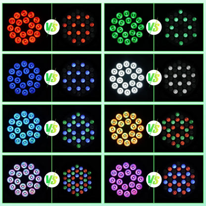 RGBW 4PCS LED Wash Light Effect Flat Light for Party