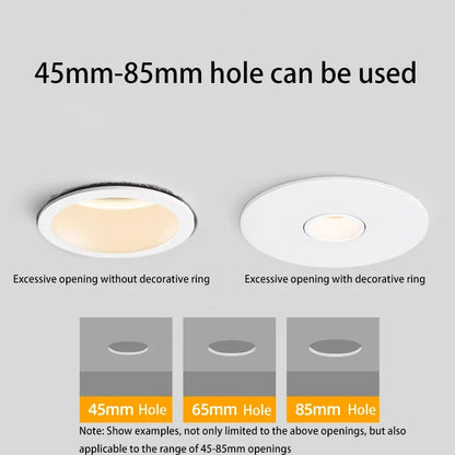 LED Spotlight Small Beam Angle Recessed Light