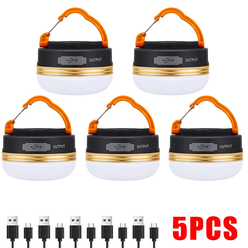 High Power Camping Lantern Tents Lamp USB Rechargeable Royal Lights & Home Decor