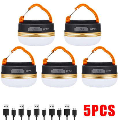 High Power Camping Lantern Tents Lamp USB Rechargeable Royal Lights & Home Decor