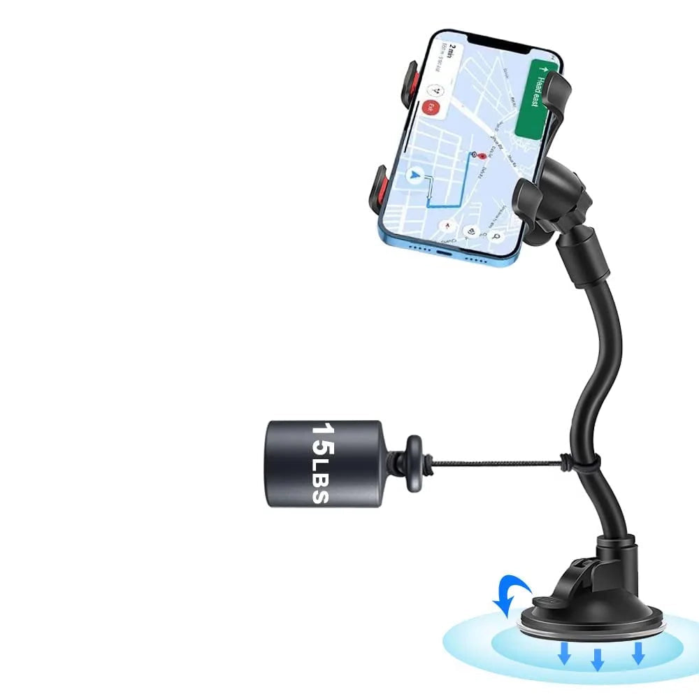 360° Rotating Car Phone Holder Universal Windshield Dashboard Royal Lights & Home Decor