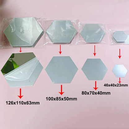 3D Mirror Wall Sticker - Royal Lights & Home Decor