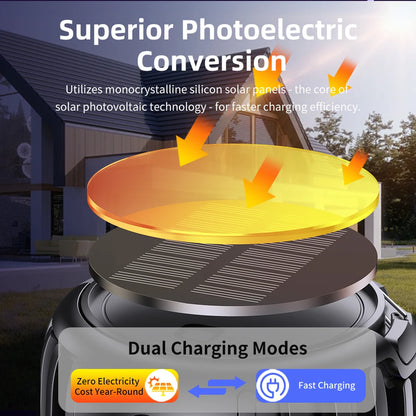 Solar Garden Rechargeable Insect Fly Trap
