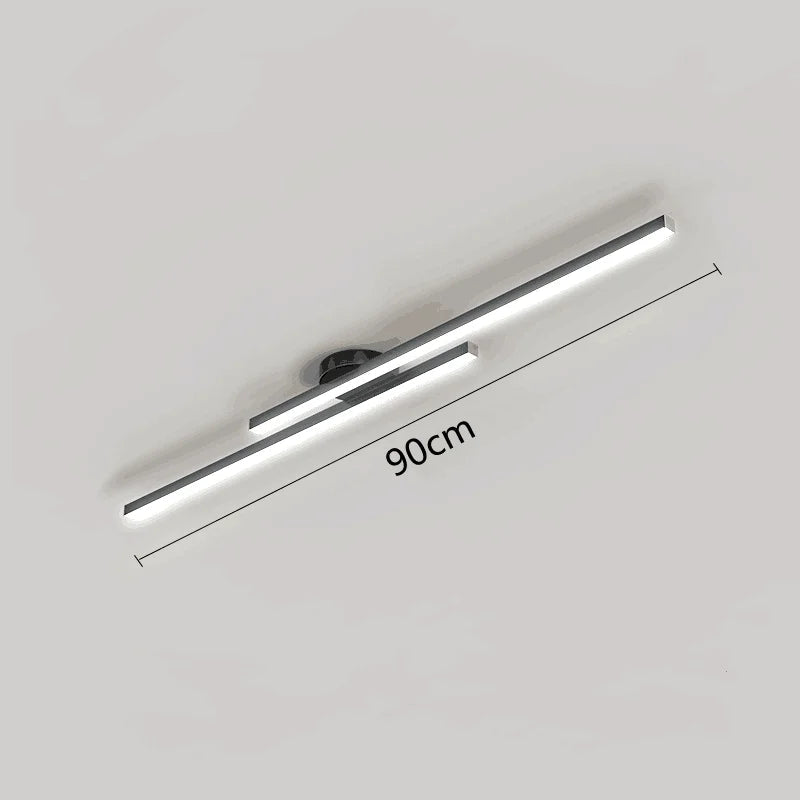 Long Aluminium LED Ceiling Light Modern Creative Design Royal Lights & Home Decor