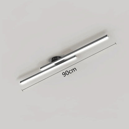Long Aluminium LED Ceiling Light Modern Creative Design Royal Lights & Home Decor