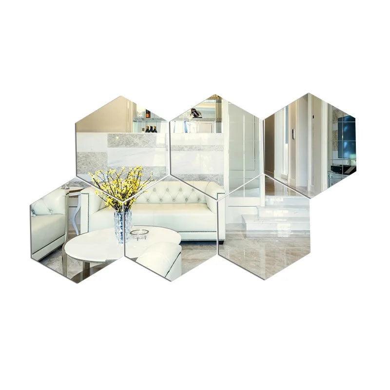 3D Mirror Wall Sticker Royal Store & Home Decor