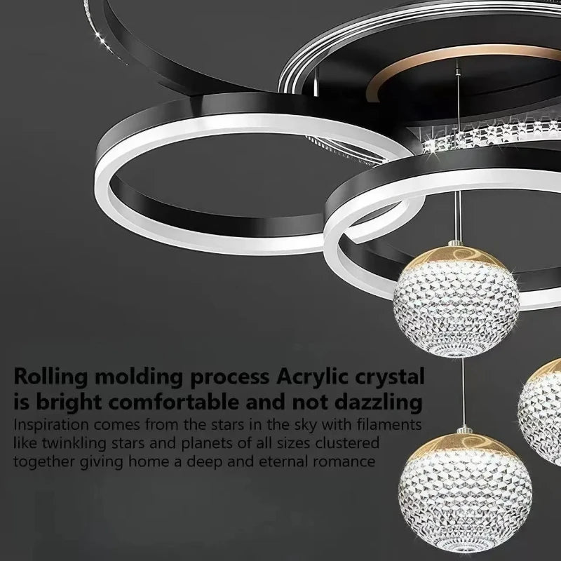 Modern Luxury LED Ceiling Chandeliers Lamps