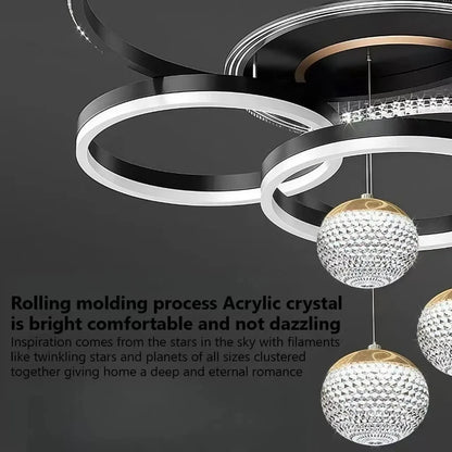 Modern Luxury LED Ceiling Chandeliers Lamps