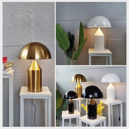 Modern Luxury Creative Mushroom LED Table Lamp Decoration Eye Protection Royal Lights & Home Decor
