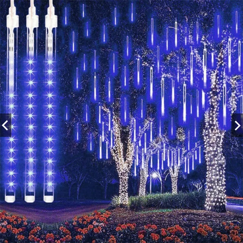 Meteor Shower Rain LED Fairy String Lights Royal Lights & Home Decor