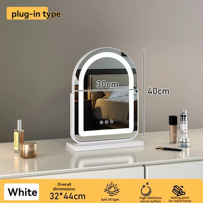 Large Arch Shape LED Lighted Vanity Mirror