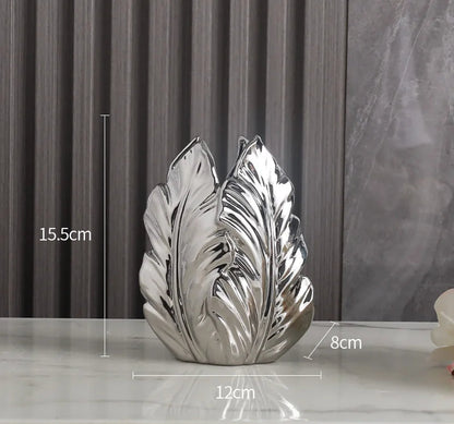 luxury gold-painted ceramic high-end vases for Decoration