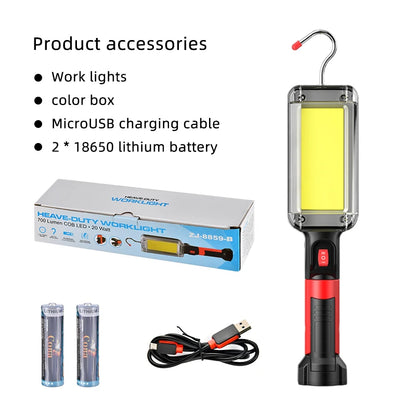 Led Portable Magnetic Light Hook Clip Waterproof - Royal Lights & Home Decor
