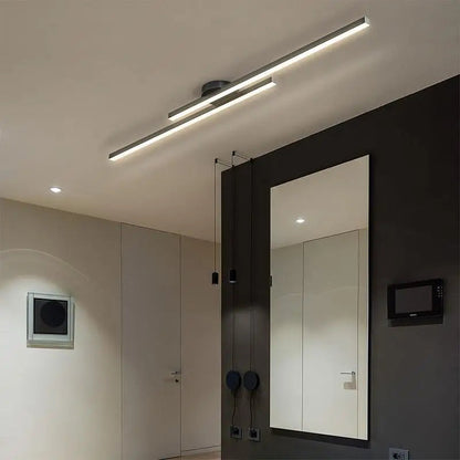 Long Aluminium LED Ceiling Light Modern Creative Design Royal Lights & Home Decor