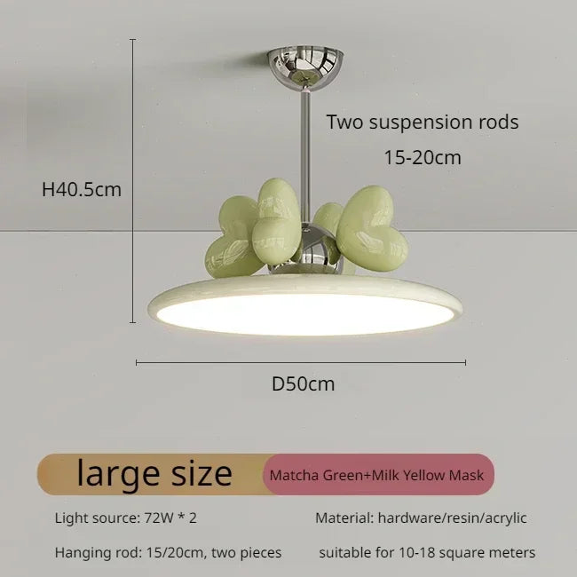French Cream Style Led Hanging Lamp