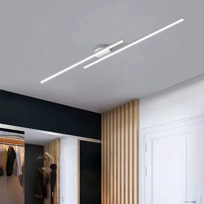 Long Aluminium LED Ceiling Light Modern Creative Design Royal Lights & Home Decor