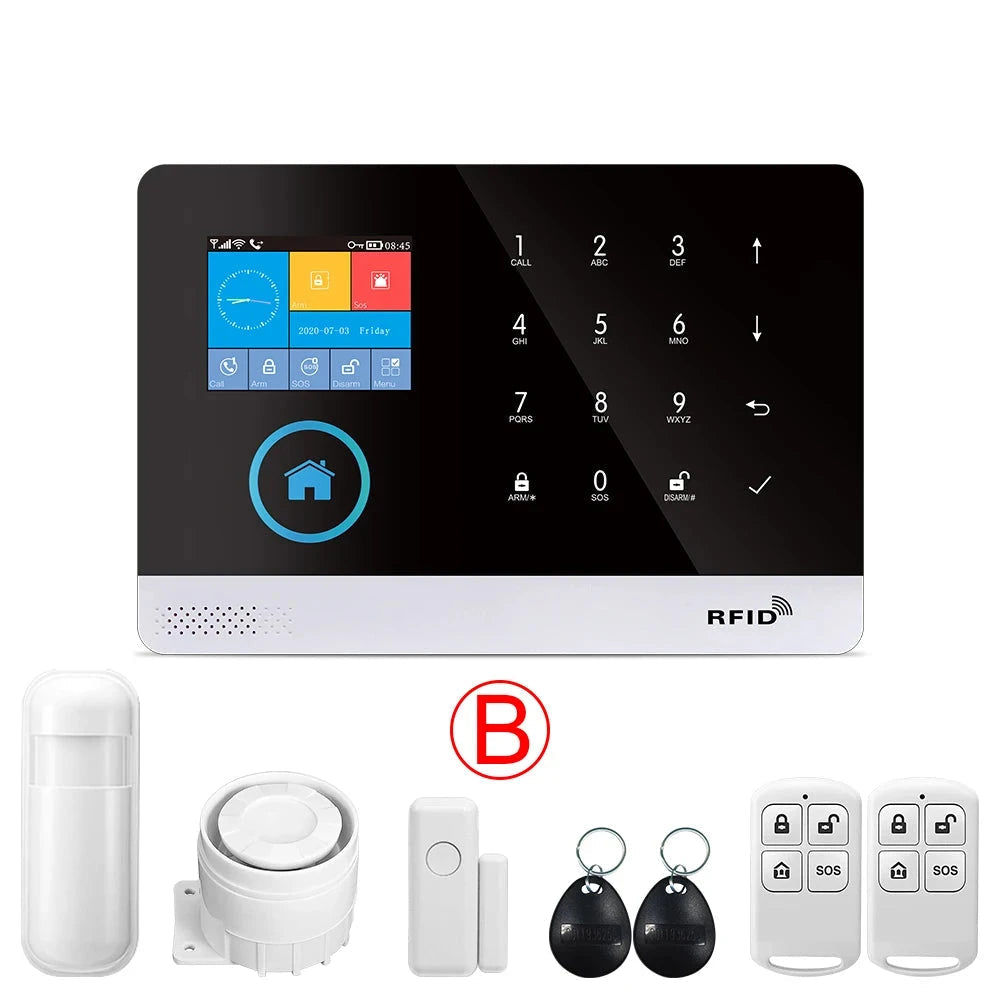 Alarm System for Home Burglar Security