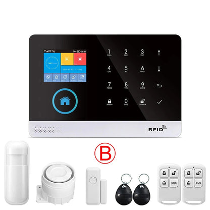 Alarm System for Home Burglar Security