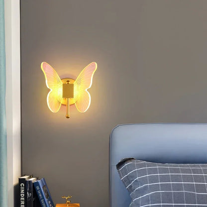 Modern Transparent Butterfly Ceiling Chandeliers Luxury Designer Pendant Lights