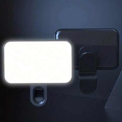 Portable Mini Selfie Fill Light Rechargeable 3 Modes Adjustable Brightness
