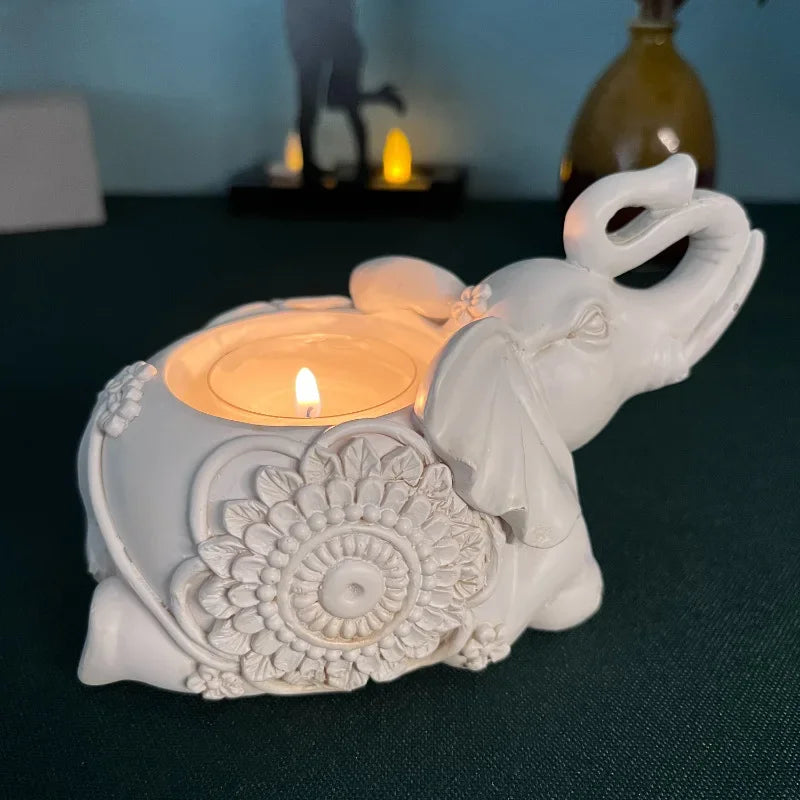 Candle Holders Elephant