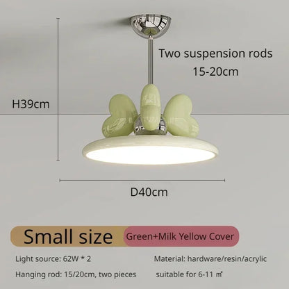French Cream Style Led Hanging Lamp
