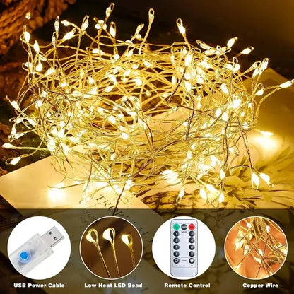 Remote Control Garland Fairy Lights 5V