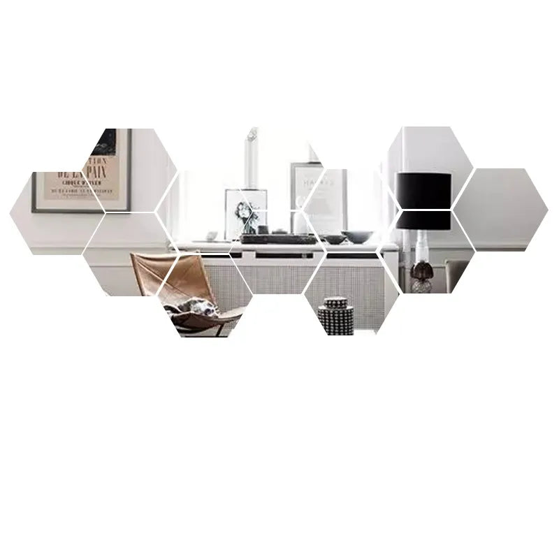 3D Mirror Wall Sticker Royal Store & Home Decor