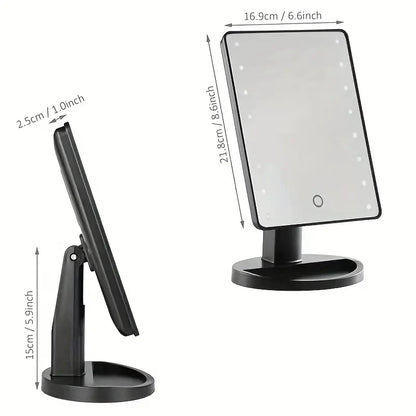 LED Vanity Mirror Touch Screen Adjusted Brightness