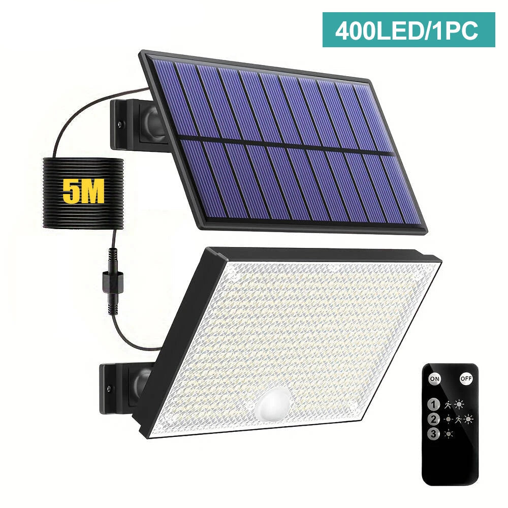 Motion Sensor Solar Security Lights 3 Modes