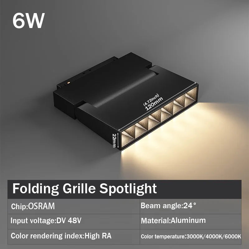 Modern Embedded Flexible Linear Fixture LED Spotlight DC48V Ceiling Indoor Light Royal Lights & Home Decor