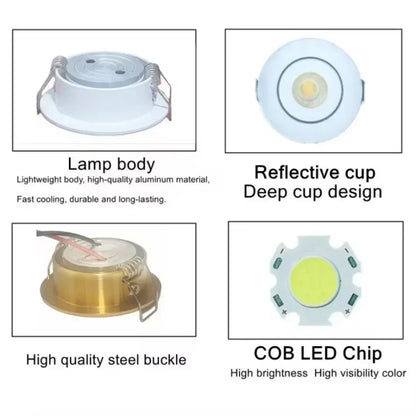 Mini Spotlight COB LED Downlights Ceiling Light