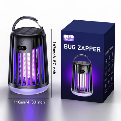Solar Garden Rechargeable Insect Fly Trap