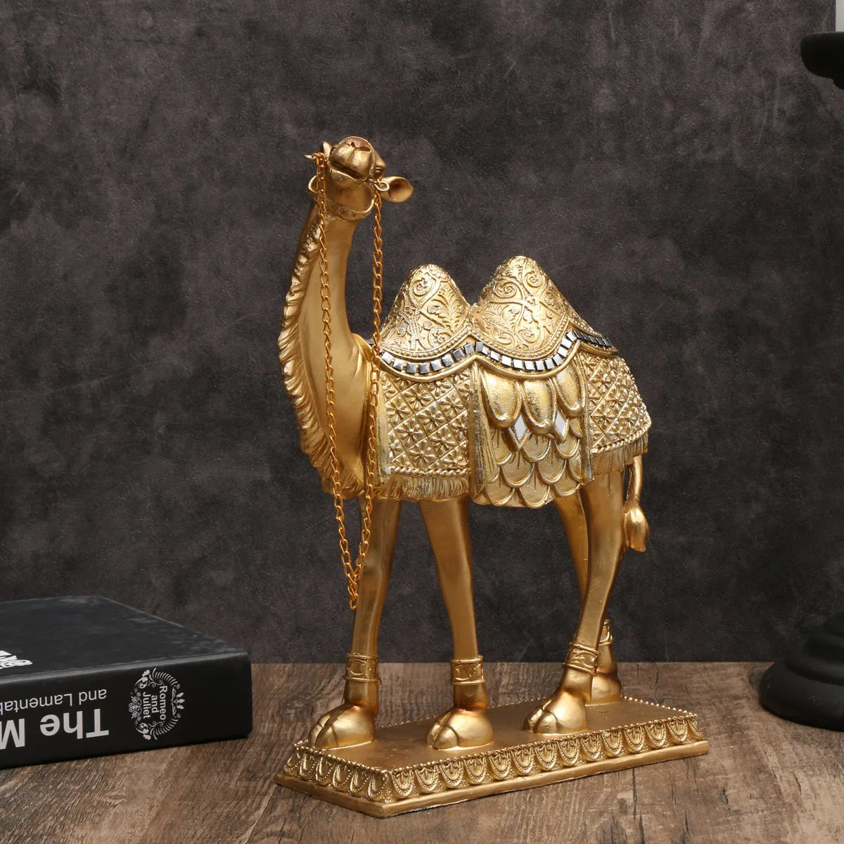 Classic Light Luxury Art Camel Statue