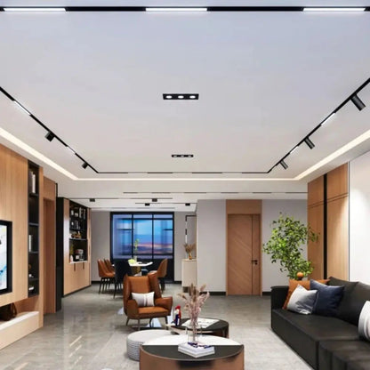 Modern Embedded Flexible Linear Fixture LED Spotlight DC48V Ceiling Indoor Light Royal Lights & Home Decor