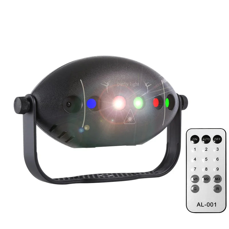 Stage Party Laser Projector DJ Disco Light Rechargeable Rgb Color Royal Lights & Home Decor