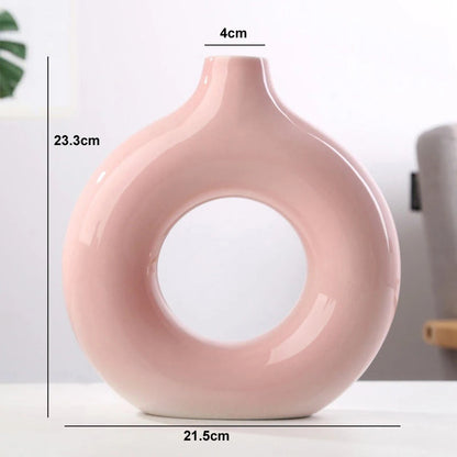 Ceramic Donuts Flower Pot Royal Lights & Home Decor
