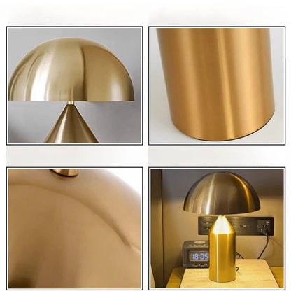 Modern Luxury Creative Mushroom LED Table Lamp Decoration Eye Protection Royal Lights & Home Decor