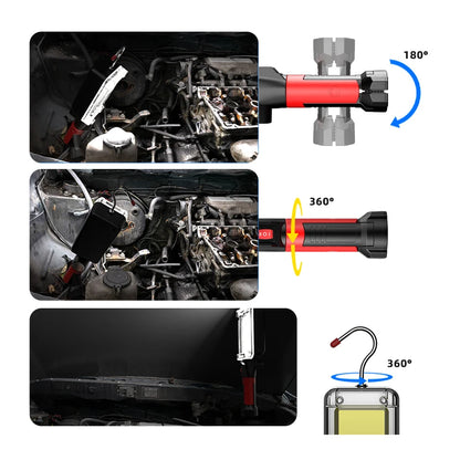 Led Portable Magnetic Light Hook Clip Waterproof - Royal Lights & Home Decor