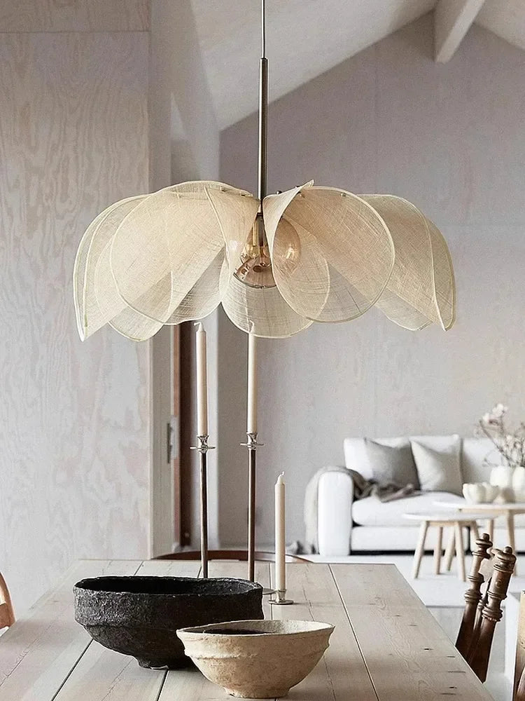 Led Flower Pendant Light For Living Room