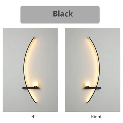 LED Wall Lamp 55/105CM Smart Remote Control Royal Lights & Home Decor