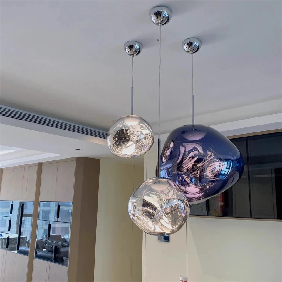 LED PVC Pendant Lights Lava Pendant Lamp