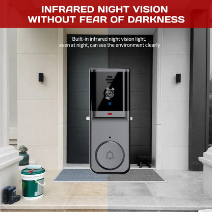 2-Way Audio Surveillance Camera Digital Camera with 2.4G Wireless Bell