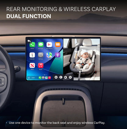 Ottocast Car Rear Seat Camera for Baby Pets Kids