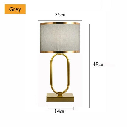 Modern Creative Luxury Metal Decoration Desk Lamp