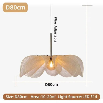 Led Flower Pendant Light For Living Room