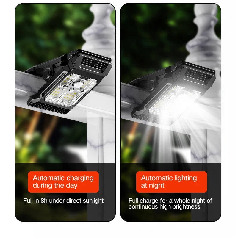 Mini Solar Clip Lamp