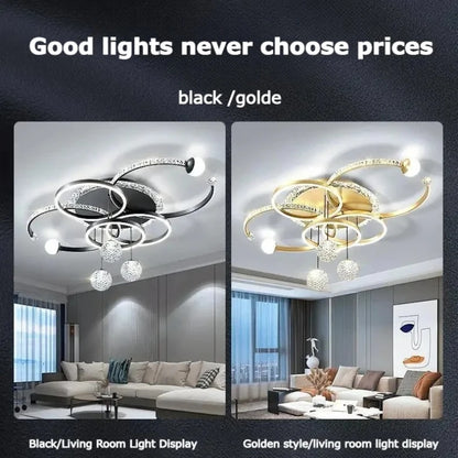 Modern Luxury LED Ceiling Chandeliers Lamps