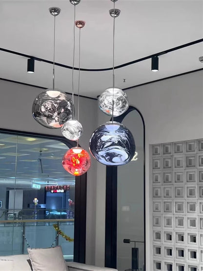 LED PVC Pendant Lights Lava Pendant Lamp