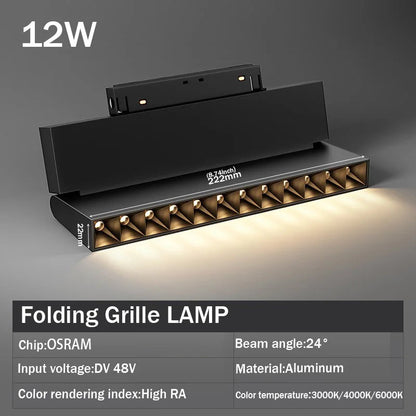 Modern Embedded Flexible Linear Fixture LED Spotlight DC48V Ceiling Indoor Light Royal Lights & Home Decor